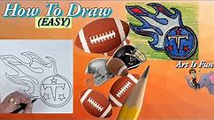 Tennessee Titans Logo | Drawing for Beginners | Fun Drawing Tutorials