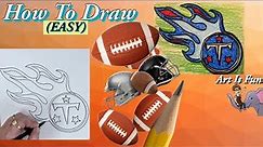 Tennessee Titans Logo | Drawing for Beginners | Fun Drawing Tutorials