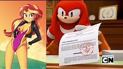Knuckles Rates Equestria Girls Characters
