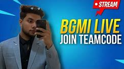 Team code and randoms BGMI | BGMI LIVE | live team code #bgmilive