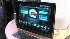 CES 2009: HP IQ800 Series TouchSmart PC