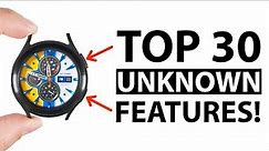 Top 30 Unknown Samsung Galaxy Watch 5 Features!