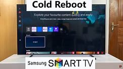 How To Restart Samsung Smart TV