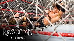 FULL MATCH - Jeff Hardy vs. Johnny Nitro – Steel Cage Match: WWE New Year’s Revolution 2007