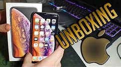GOLD iPhone XS 256GB | Unboxing & Setup