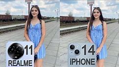 Realme 11 5G Vs iPhone 14 Camera Test Comparison