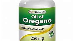 Best Naturals Oregano Oil 250 Mg Softgels, 120Count