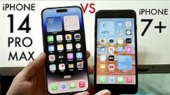iPhone 14 Pro Max Vs iPhone 7+! (Comparison) (Review)
