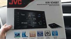JVC KW-V340BT with Virtual Volume Knob!