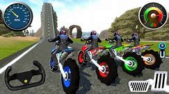Juego De Motos - Motocross Dirt Bike Racing Track Impossible Hill Climb - Offroad Outlaws Gameplay
