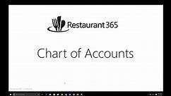 Restaurant365 - Chart of Accounts Demo