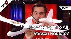 How to Login to All Verizon Routers?, Hak5 1502.3