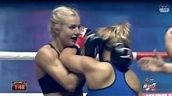 Ekaterina Vandaryeva (Belarus) vs Ren Kailin (China) - Kunlun Fight 52 - Woman's kickboxing 52.5kg