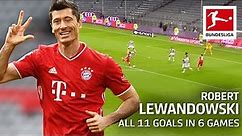 Robert Lewandowski | 11 Goals after only 7 Matchdays