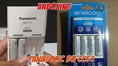 Unboxing + Test panasonic BQ CC51 charger