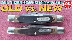 Old Timer 33OT Middleman Jack - OLD vs. NEW Pocket Knives