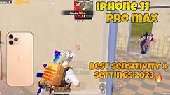 NEW! iPhone 11 Pro Max sensitivity & Control | 4 Finger + Full Gyroscope | PUBG MOBILE
