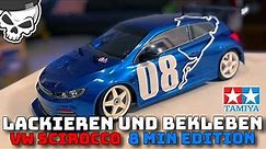 Tamiya VW Sirocco Lackieren 8 Minuten Club Nürburgring Edition