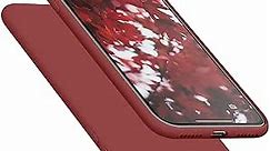 DTTO Compatible with iPhone XR Case, [Romance Series] Silicone Case with Hybrid Protection for iPhone XR 6.1 Inch - Wine Red