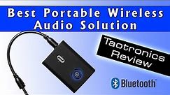 BEST WIRELESS AUDIO SOLUTION FOR VIDEO PRODUCTION - Taotronics Wireless 2 in 1 Adapter - Review