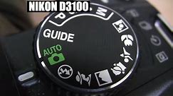 Nikon D3100 DSLR Basic beginner tutorial training Part 1