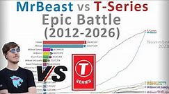 MrBeast vs T-Series - History and Projection (Subs & Earnings)