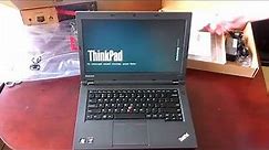 Lenovo ThinkPad L440 Unboxing