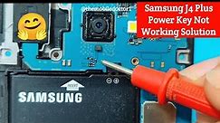 Samsung J4 Plus Power Key Not Working Solution 💯 | Samsung J4+ Power Key Solution | #samsungj4plus