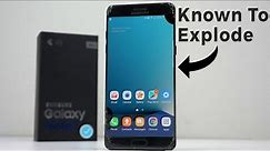 Restoring The Explosive Recalled Note7 - Samsung Doesn't Want Me To Own This
