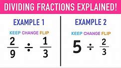 Dividing Fractions in 3 Easy Steps