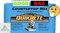 Quikrete Countertop Mix REVIEW | Licensed Builder Shares His Thoughts!