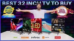 Best 32 Inch TV Deals in Amazon Great Indian Festival & Flipkart Big Billion Days 🔥