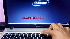 HOW TO BOOT SAMSUNG LAPTOP FROM USB PEN DRIVE