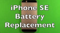 iPhone SE Battery Replacement How To Change