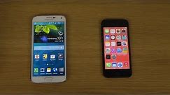 Samsung Galaxy S5 vs. iPhone 5