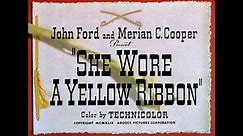She wore a yellow ribbon / Film VA