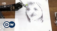 Robot art: machines that paint portraits | Euromaxx