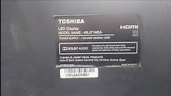 مشاكل تغيير ليدات شاشة Toshiba توشيبا 49 بوصة