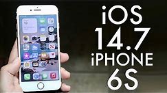 iOS 14.7 On iPhone 6S! (Review)