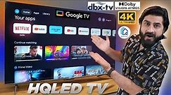Haier 65 Inch 4K HQLED TV Unboxing⚡P7 Series with Google TV | DOLBY ATMOS VISION | Model H65P7UX ⚡🔥