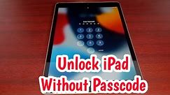 Unlock iPad Without Passcode & Without iTunes 2024 Method | How To Unlock iPad Forgot Passcode