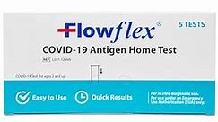 COVID-19 Antigen Home Test kit, 1 Pack, 5 Tests Total. FDA EUA Authorized OTC at-Home Self-Test, Non-invasive Nasal Swab, Easy to Use and No Discomfort, Results in 15 Minutes