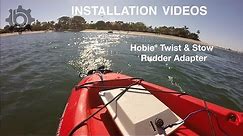 Bixpy Installations - Hobie® Twist & Stow Rudder WillFit™ Adapter