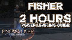Leveling Fisher from 80 to 90 in 2 hours - FFXIV Endwalker