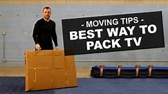 Best Way to Pack TV - Tips From A Moving Pro! | Yuri Kuts