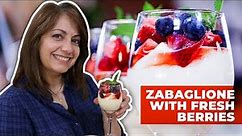 Zabaglione with Fresh Strawberries | Easy Recipe