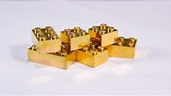 Making 100% Gold plated Lego GIVEAWAY!!!