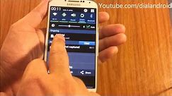 Samsung Galaxy S4 Screen capture/Screenshot Trick