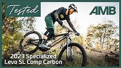 AMB rides the second generation Specialized Levo SL - more power, more range, more travel!