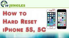 How to Hard Reset iPhone 5S (3 Different Methods)
